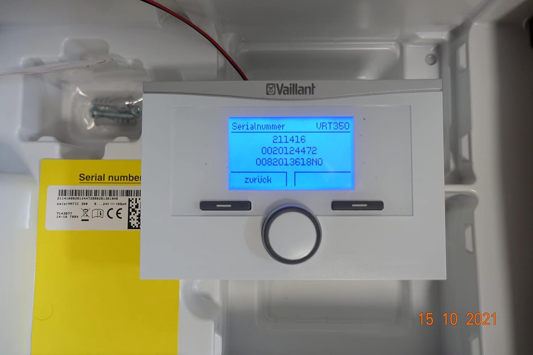 Vaillant 0020124472 Temperaturregeler calorMATIC 350, raumtemperaturgeführt