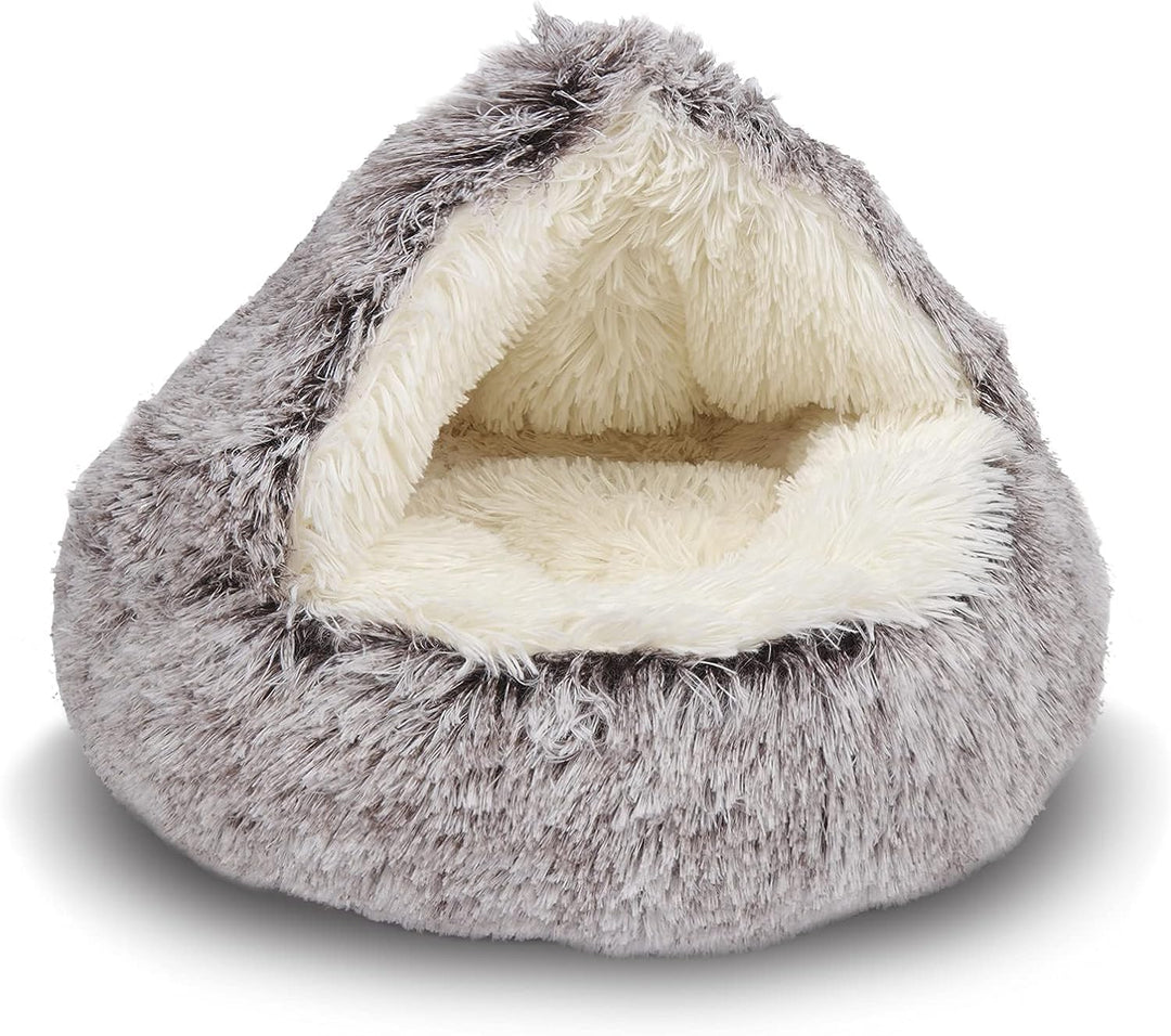 Flauschig Hundebett Muschelform Katzenbett Warm Tierbett Haustierbett Waschbar Hundesofa Katzensofa
