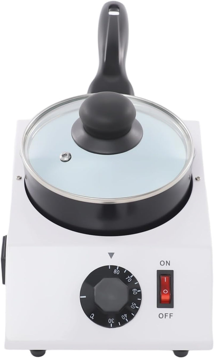 Schokoladenschmelzer - 40W Elektrische Schokoladen Schmelztopf mit Keramik-Antihaft-Topf - Einstellb