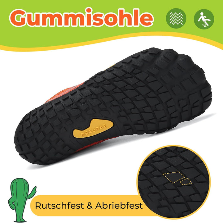 SAGUARO Barfussschuhe Kinder Barfussschuhe Schnell Trocknend Badeschuhe für Jungen Mädchen Gr.24-36,