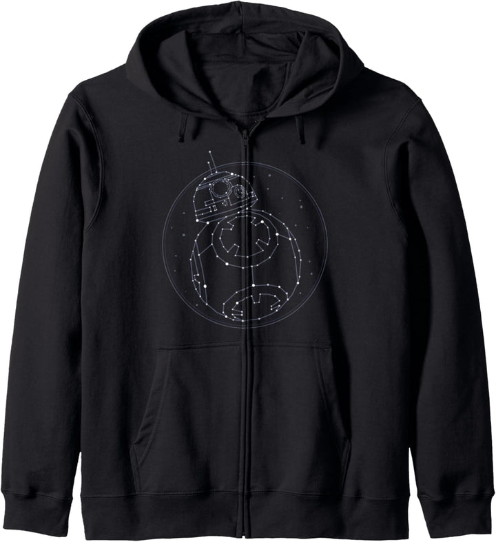 Star Wars The Rise of Skywalker BB-8 Starry Constellation Kapuzenjacke