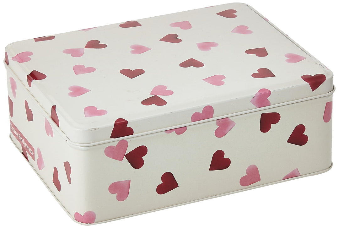 Emma Bridgewater Feinblechdose Pink Hearts - 20x15cm