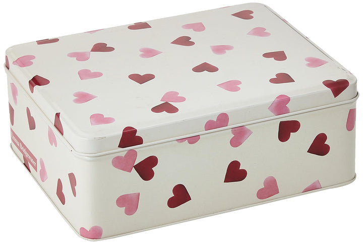 Emma Bridgewater Feinblechdose Pink Hearts - 20x15cm