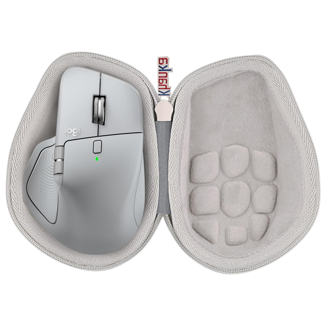 Khanka Tasche für Logitech MX Master 4/3S/3 kabellose Maus,Hartes Reise-Transportetui mit Tragegriff