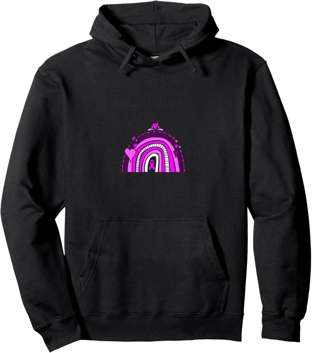 Eishockey Brustkrebs Pullover Hoodie