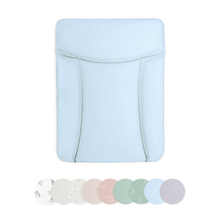Ehrenkind® Abwaschbare Wickelauflage - Hygienisch, Sicher und Vielseitig in Hellblau | Wickelauflage