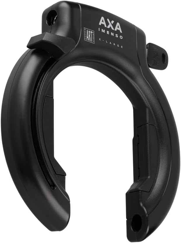 Winora Allegion Netherland BV Unisex – Erwachsene Axa Imenso Rahmenschloss, Rot/Weiss, Einheitsgröss