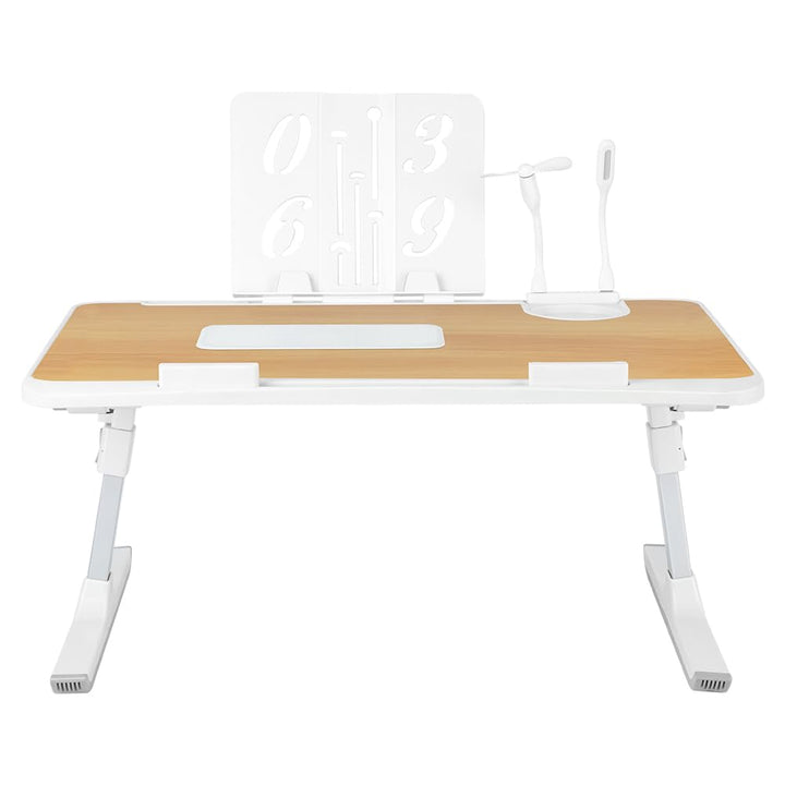 Betttisch für Laptop, höhenverstellbar und Winkel, Lese- und Laptopständer, faltbar, Tisch für Bett/