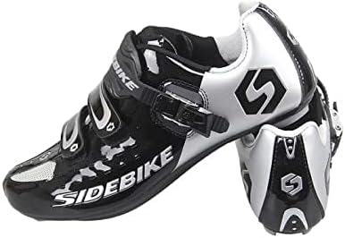 Msport Radfahren Schuhe für Rennrad,Rennradschuhe atmungsaktiv, Fahrradschuhe für Herren/Damen 46 EU