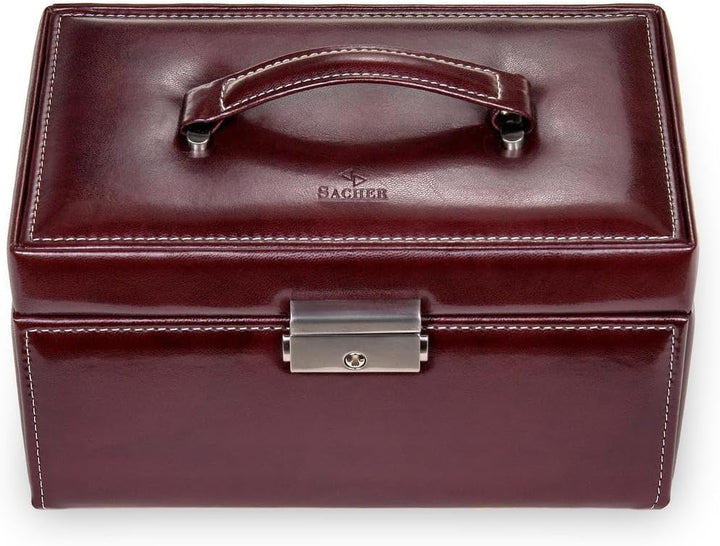 Schmuckkasten Elly florage/bordeaux