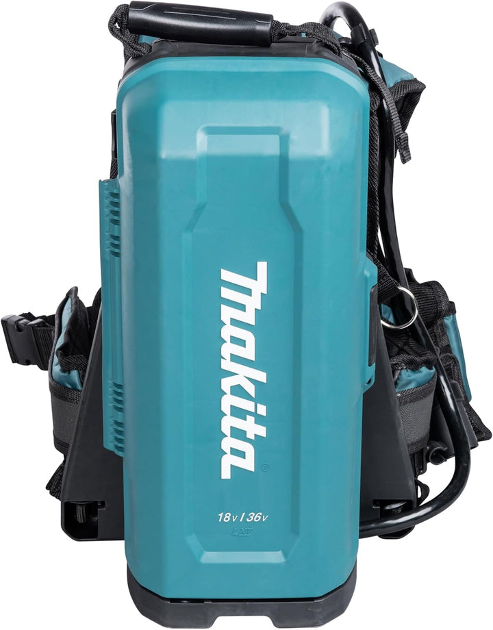 Makita 191A64-2 PDC01 Tragbar Kraft Liefern, IPX4 Wasserdicht, Höhenverstellbarer Hüftgurt, Blau
