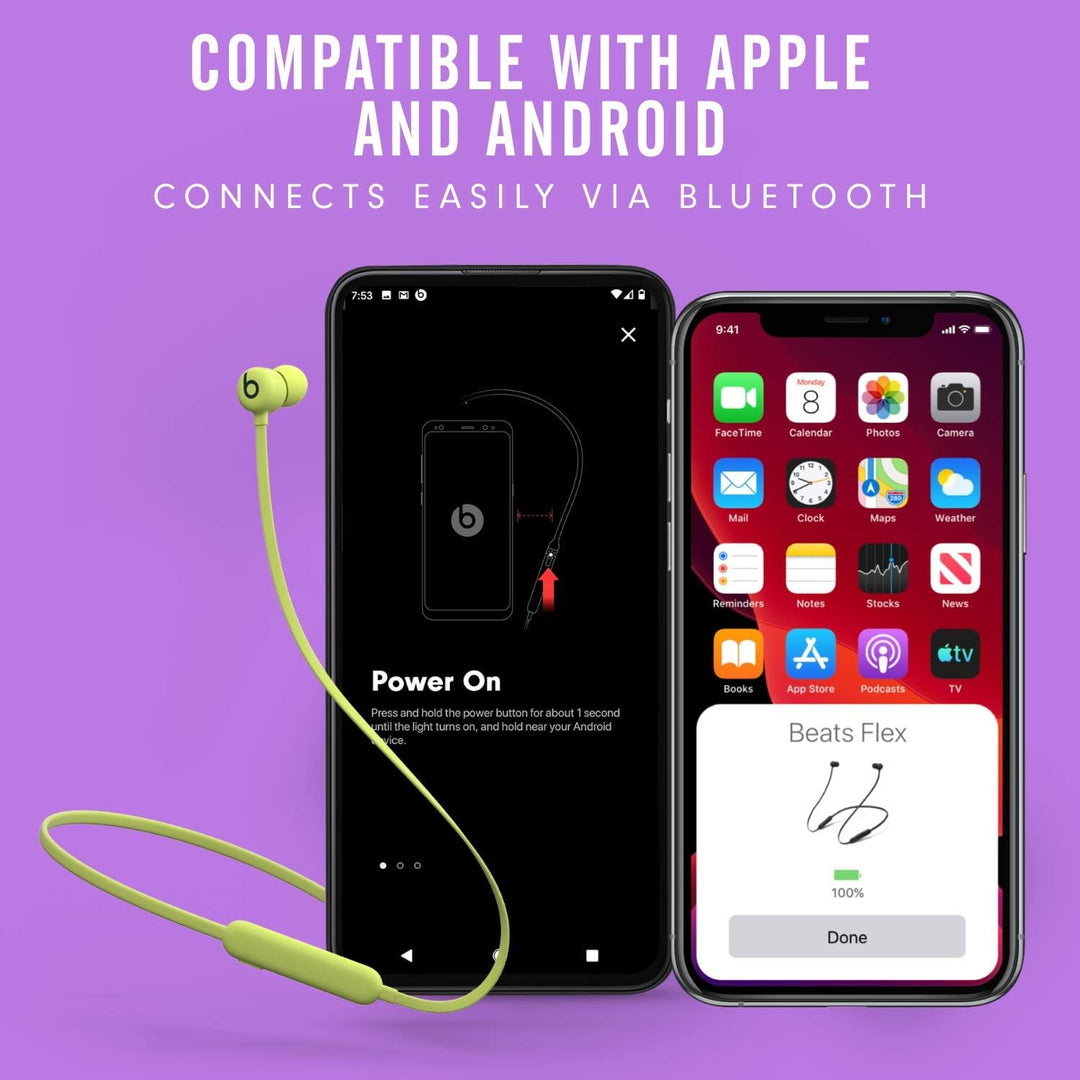 Beats Flex In-Ear Kopfhörer – Apple W1 Chip, magnetische In-Ear Kopfhörer, Bluetooth Klasse 1, 12 St