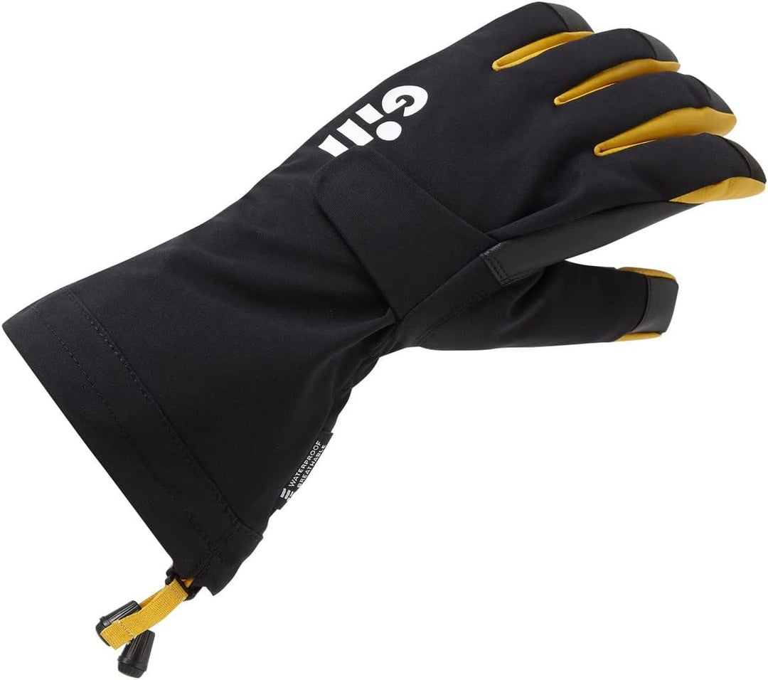Gill Helmsman Gloves 7805 - Schwarz - Atmungsaktiv wasserdicht sprühfest XXL, XXL