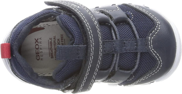 Geox Jungen B Iupidoo Boy First Walker Shoe, Navy