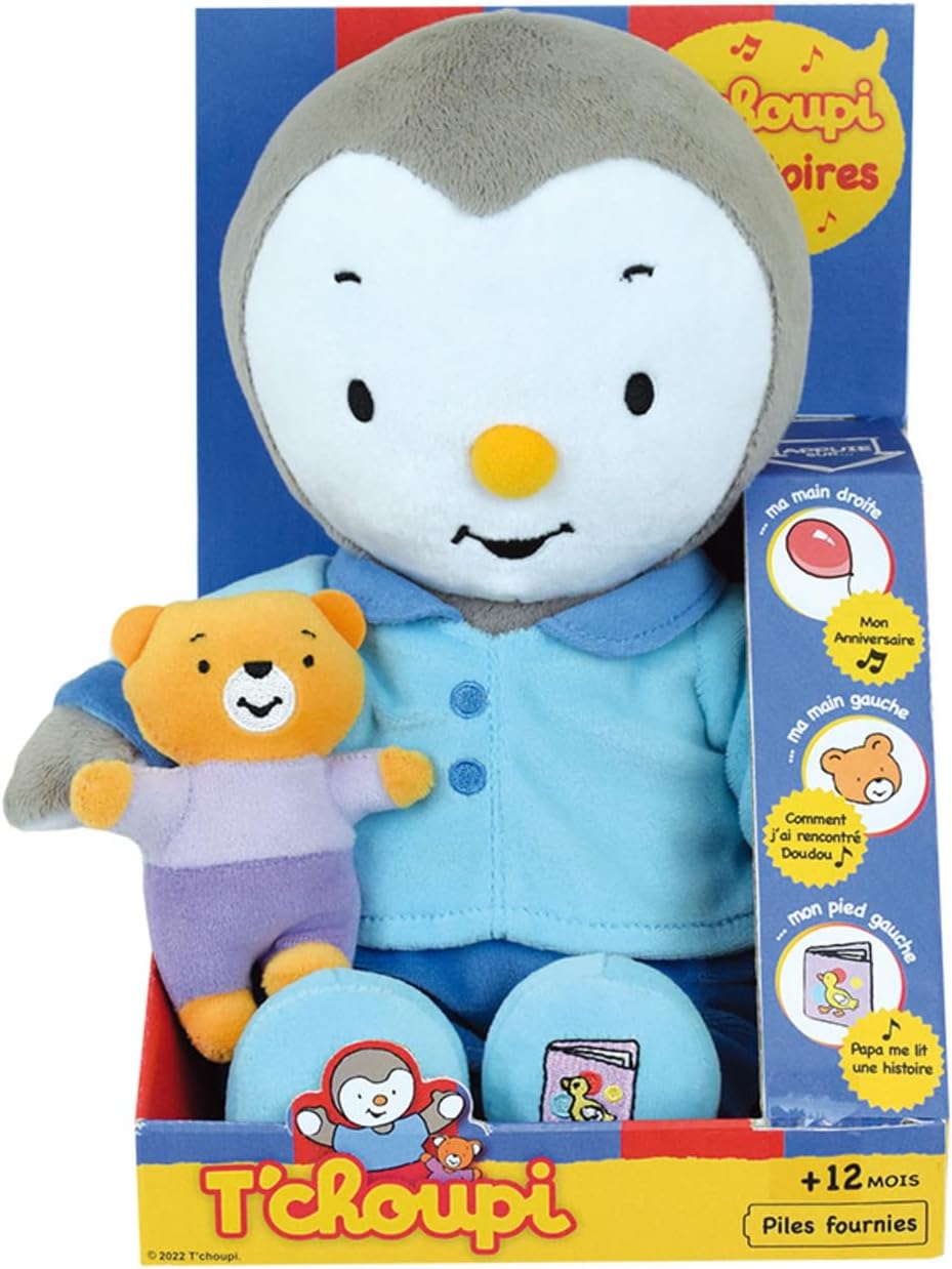 Jemini – 022857 Charley – Tell Me A Story – Interaktives Spielzeug Weich – 30 cm