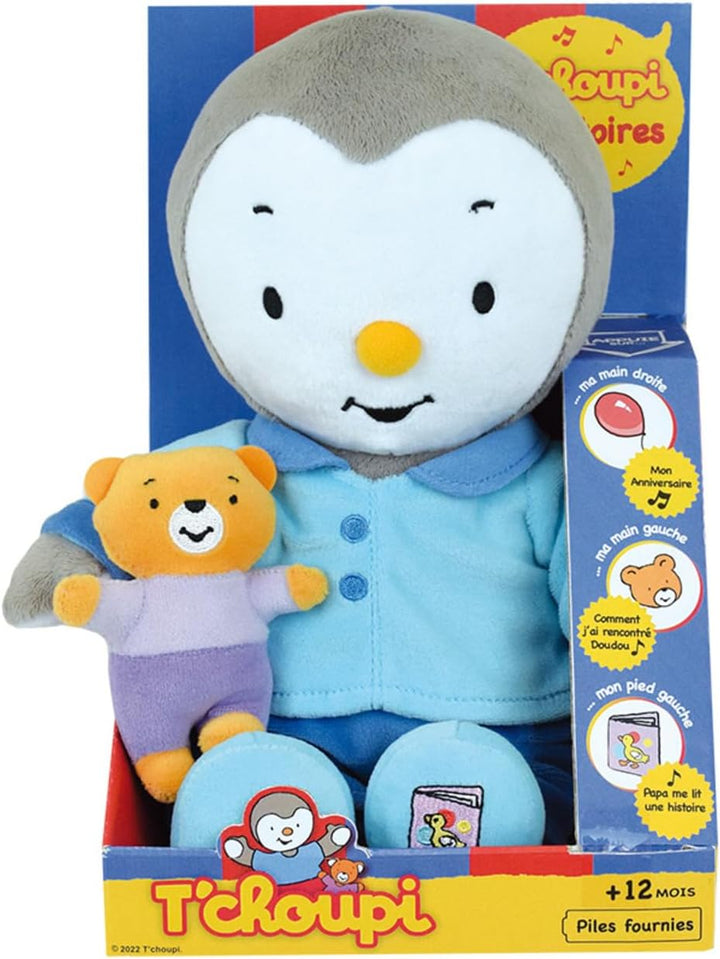 Jemini – 022857 Charley – Tell Me A Story – Interaktives Spielzeug Weich – 30 cm