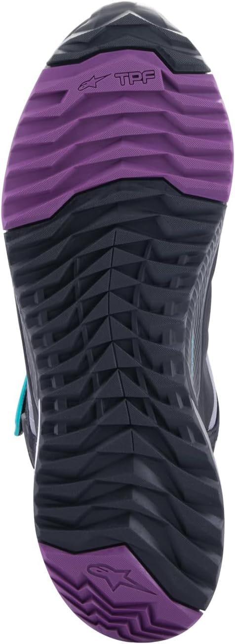 Alpinestars Nc Herren Motorradstiefel 60 EU Black Grey Plum Teal, 60 EU Black Grey Plum Teal