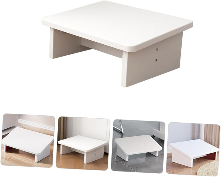 TEHAUX Fusshocker 30cm rutschfest Schräge Fussstütze für Büro Homeoffice Ergonomische Sitzgelegenhei
