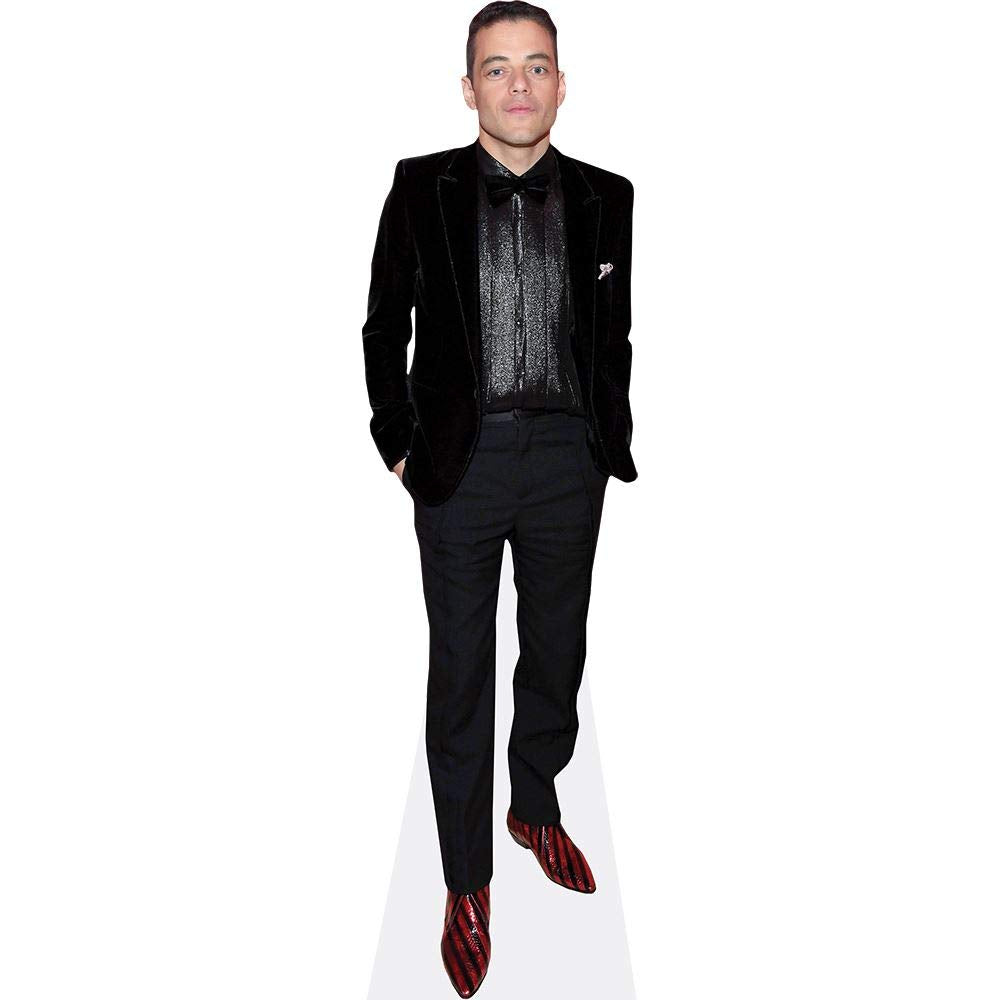 Rami Malek (Black Outfit) Pappaufsteller lebensgross, Pappaufsteller Lebensgross