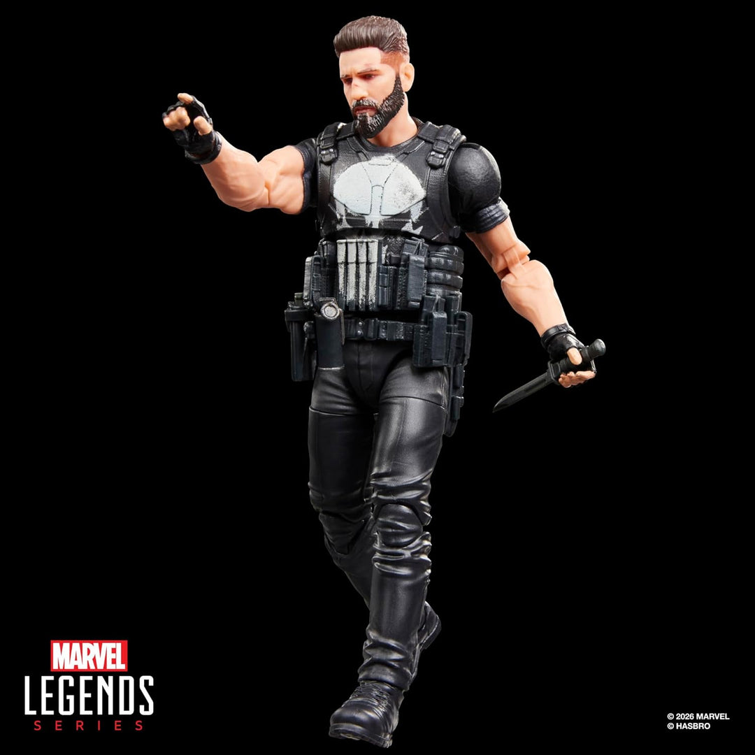 Marvel Legends Series Punisher, The Punisher Action-Figur Set zum Sammeln (15 cm)
