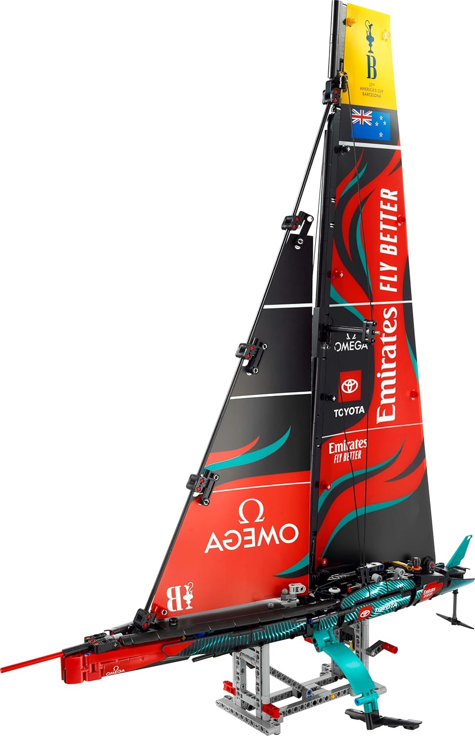 LEGO Technic Emirates Team New Zealand AC75 Rennjacht, Bauset mit Segelboot für Erwachsene, Geschenk