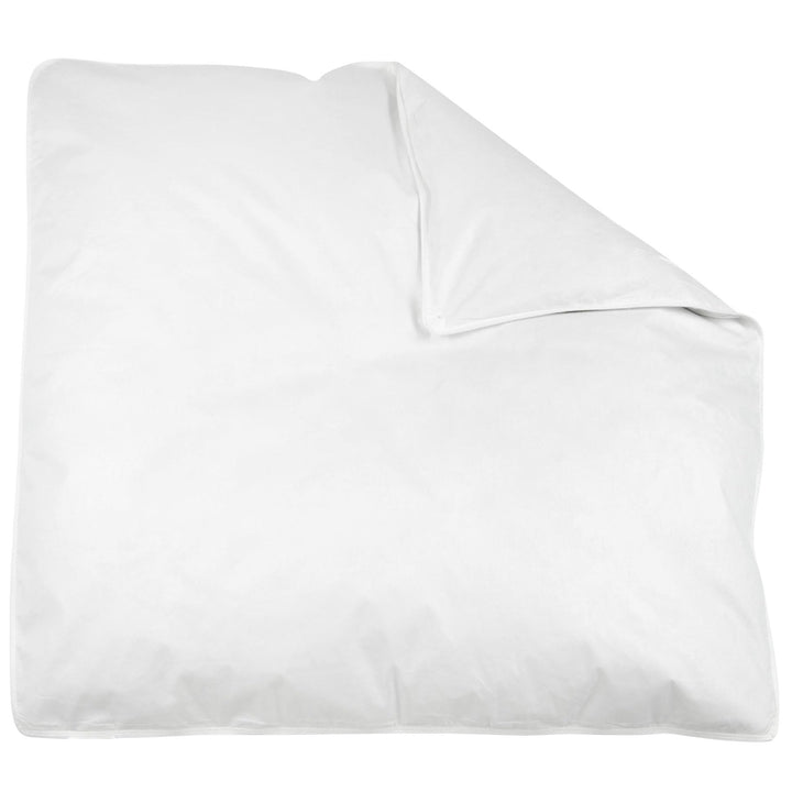ZOLLNER Kinderdecke, Kleinkinder Bettdecke, Feder, Daune, 80 x 80 cm, waschbar 80x80 cm (1er Pack),