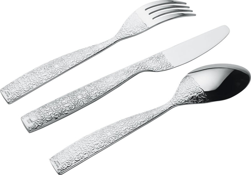 Alessi MW03S24 Dressed Besteckset 24 Telig, Edelstahl