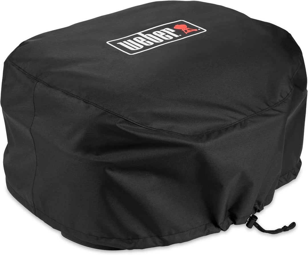 Weber Premium Grill Bonnet Abdeckhaube für Lumin Compact, atmungsaktiv UV- &amp; wasserbeständig, Schutz