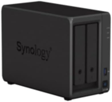 Synology DS723+ 2-Bay Diskstation NAS (AMD Ryzen™ 4 Threads R1600 Dual-Core 2GB Ram 2xRJ-45 1GbE LAN