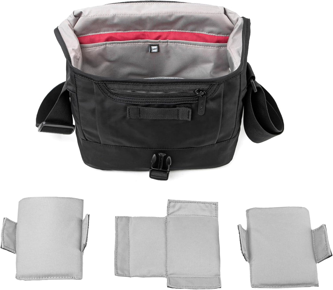 Crumpler Track Shot Camera Sling 3800, Kameratasche mit 11" Tabletfach, schwarz Sling 3800 Schwarz,