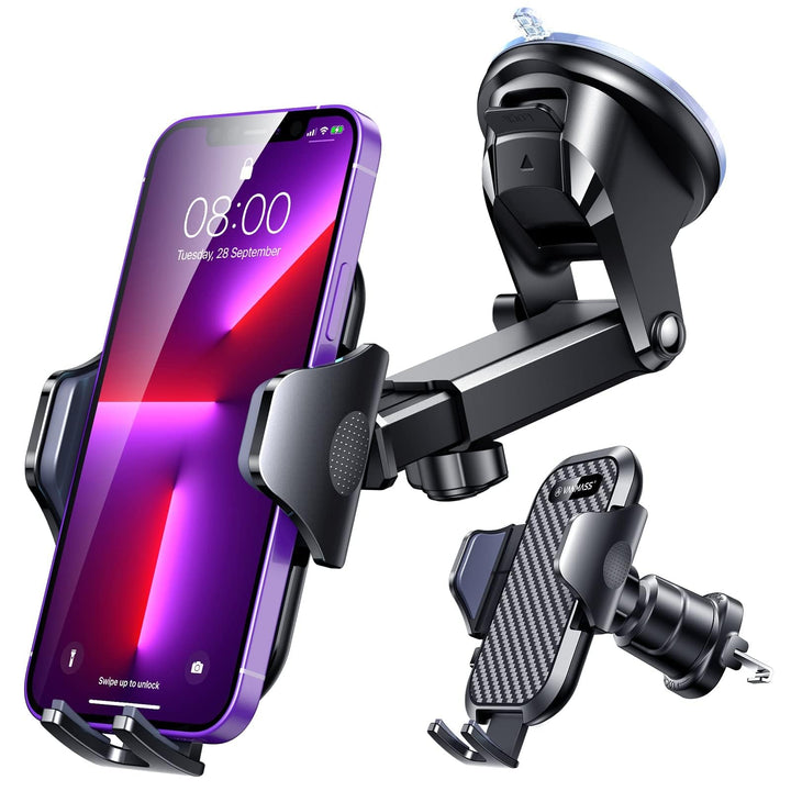 VANMASS [2023 Patent Pro] Universal Handyhalterung Auto [Upgrade SGS-Militärstandard Stossfest] 360°