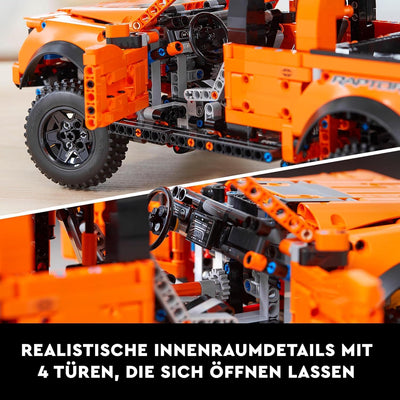 LEGO 42126 Technic Ford F-150 Raptor Pick-Up-Truck, Modellauto für Erwachsene, Exklusives Sammlermod