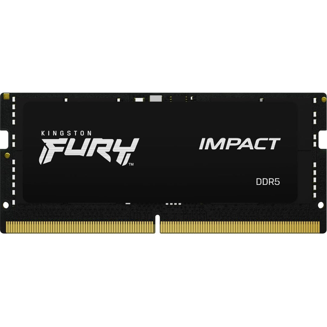 Kingston FURY Impact 8GB 4800MT/s DDR5 CL38 SODIMM Gaming Speicher für Laptop Einzelnes Modul - KF54