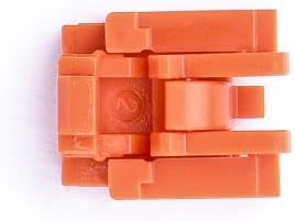 SmartKeeper Essential / 100 x RJ45 Port Blockers ohne Lock Key Basic/Orange 100 Stück Orange, 100 St
