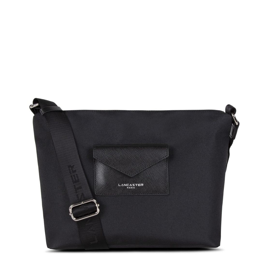 Lancaster Smart KBA Large Crossbody Bag Noir