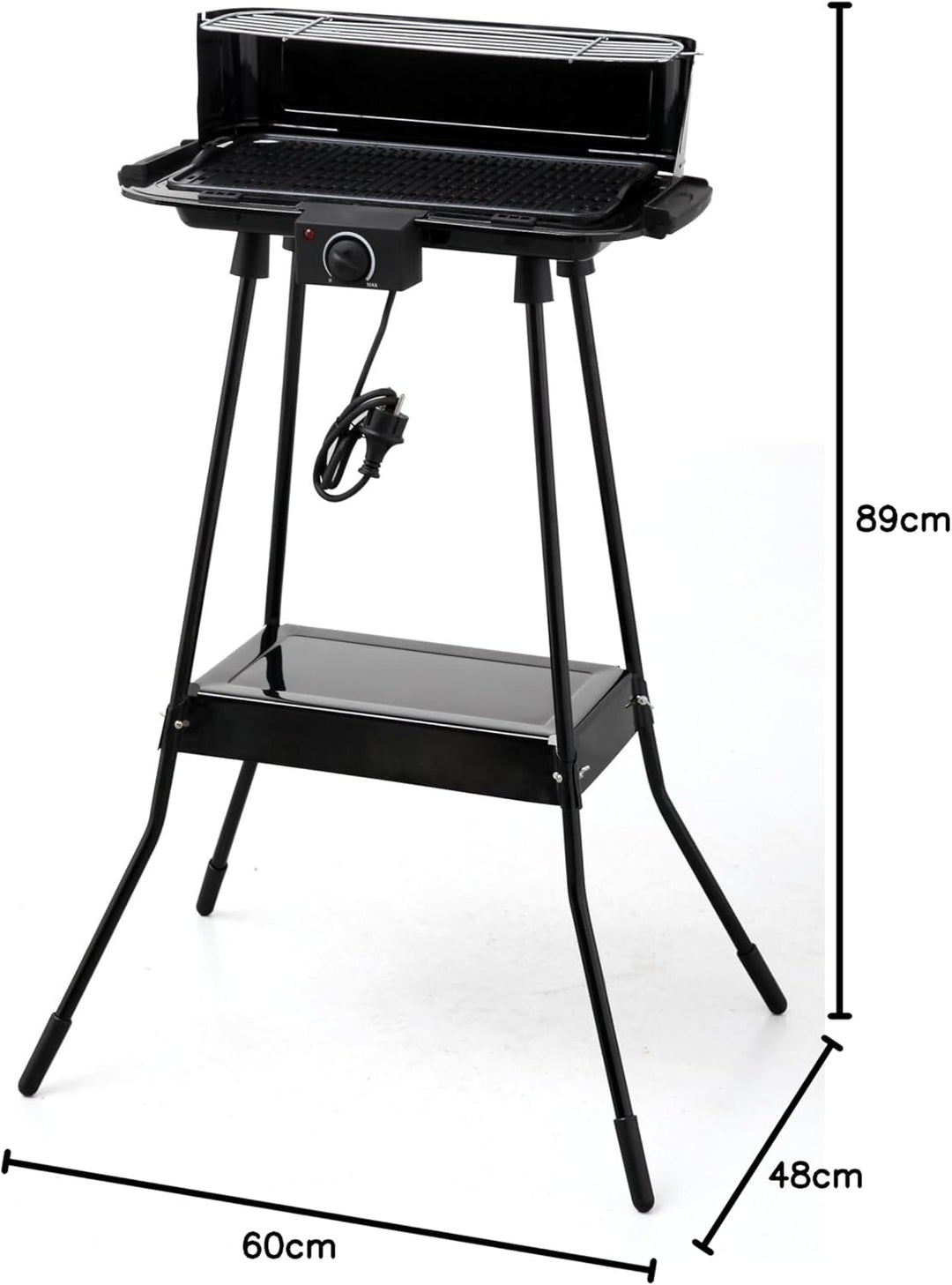 tepro Elektrogrill Elektrogrill Danville Grillfläche: ca. 40,4 x 22,7 cm