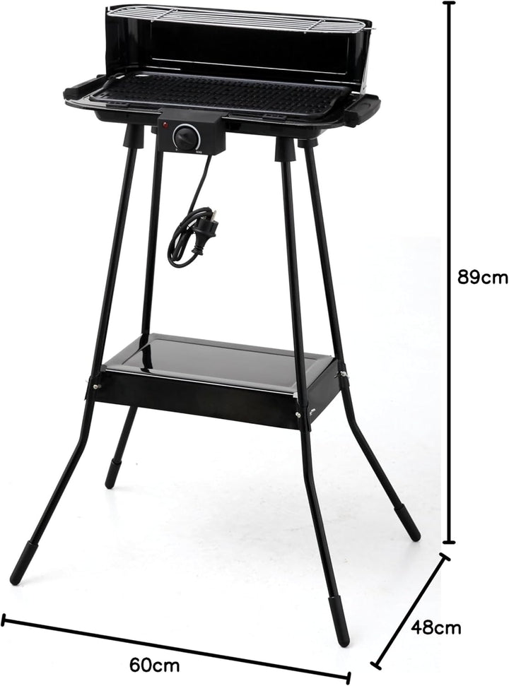 tepro Elektrogrill Elektrogrill Danville Grillfläche: ca. 40,4 x 22,7 cm