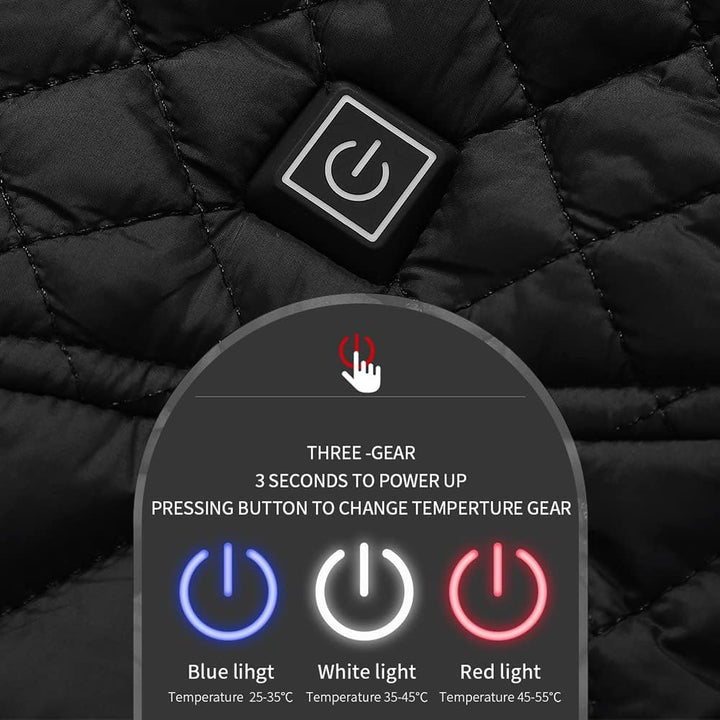 Oneshlee Heizweste Damen, Wärmeweste Elektrisch, Heizjacke Usb, Weste Mit Heizung, Warme Weste Behei
