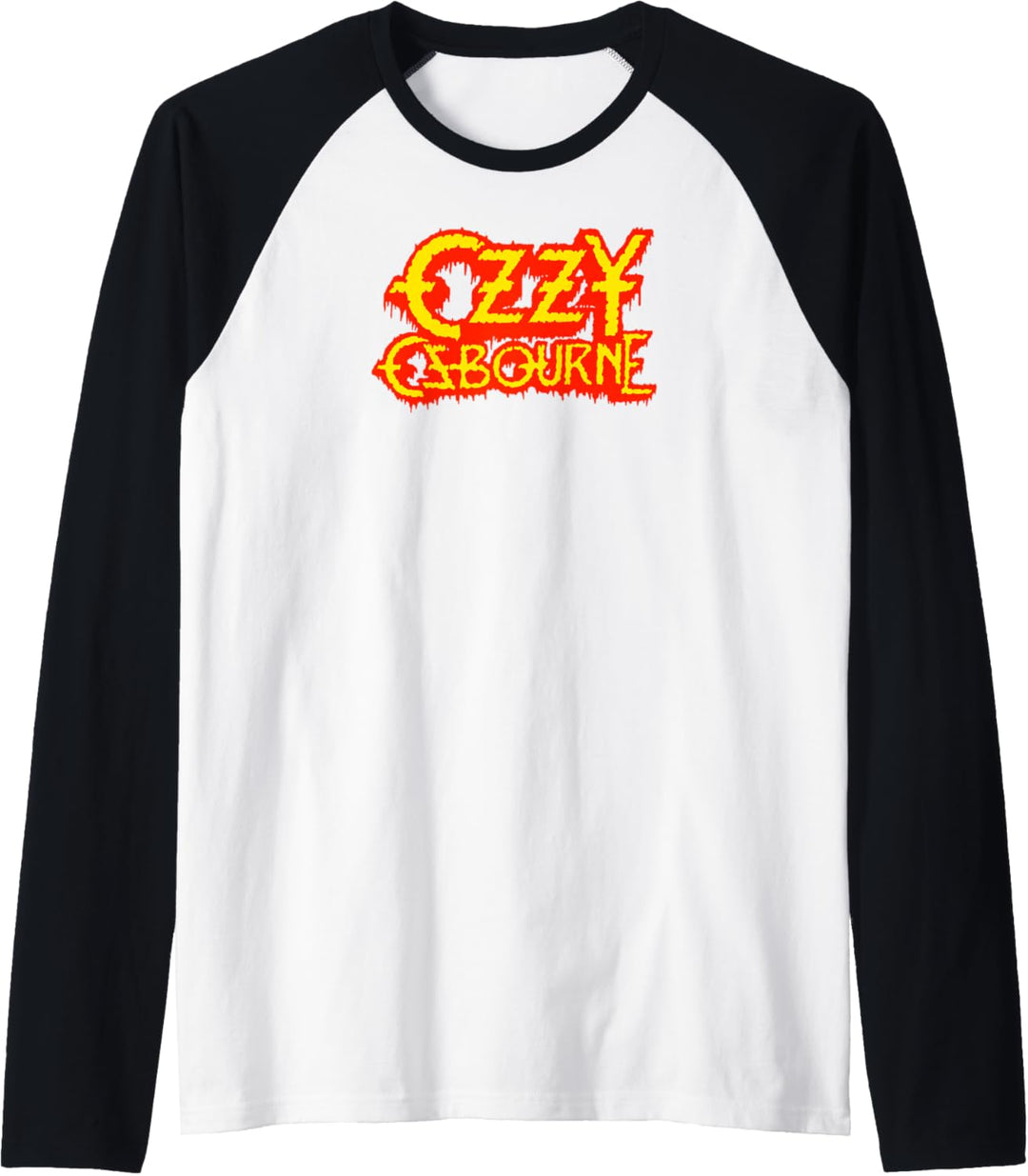 Ozzy Osbourne - Horror Logo Raglan