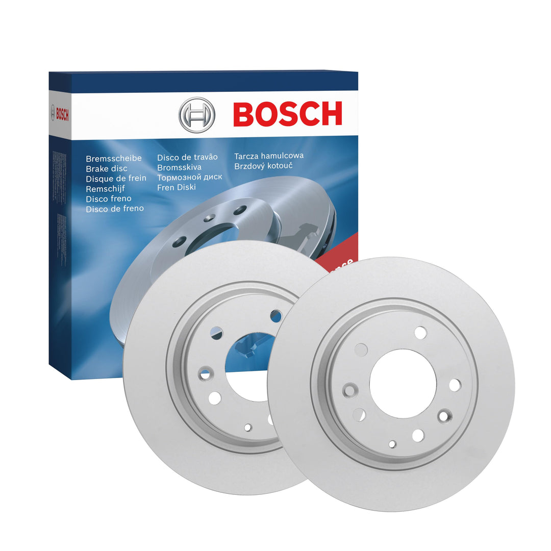 Bosch BD2078 Bremsscheiben - Hinterachse - ECE-R90 Zertifizierung - zwei Bremsscheiben pro Set