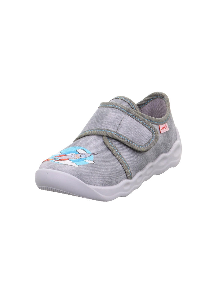 Superfit Jungen Bubble Hausschuh 23 EU Grau 2020, 23 EU Grau 2020