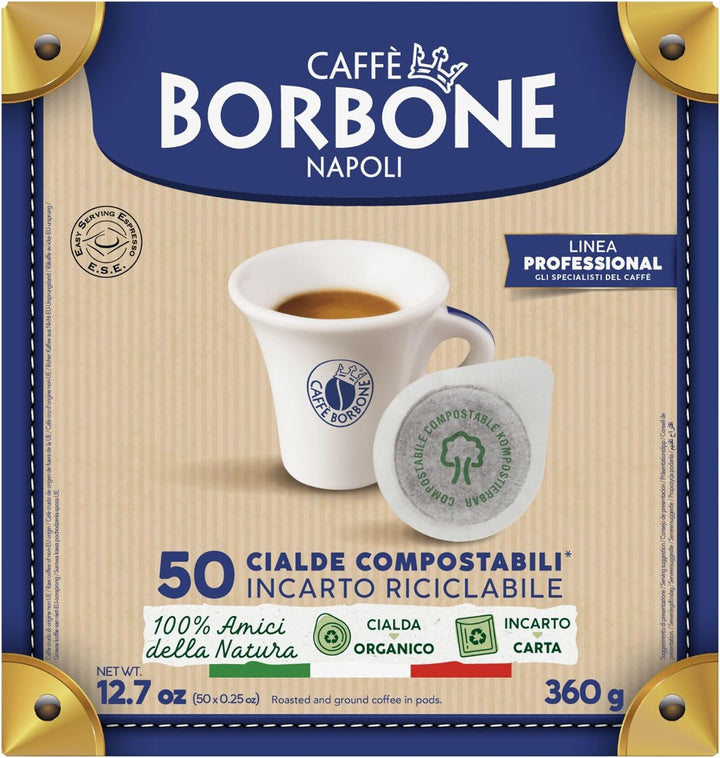 Kaffeepads 44 mm, Caffè Borbone, Miscela Oro-Mischung, Stückzahl: 50, 100, 200, 300, 400, 500 50 Ori