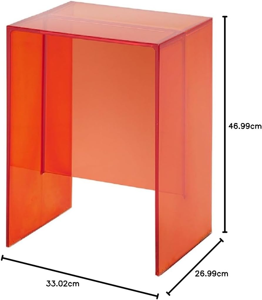 Kartell Max-Beam, Plastik, orange Dark, 27 x 47 x 33 cm Arancio Tangerine, Arancio Tangerine