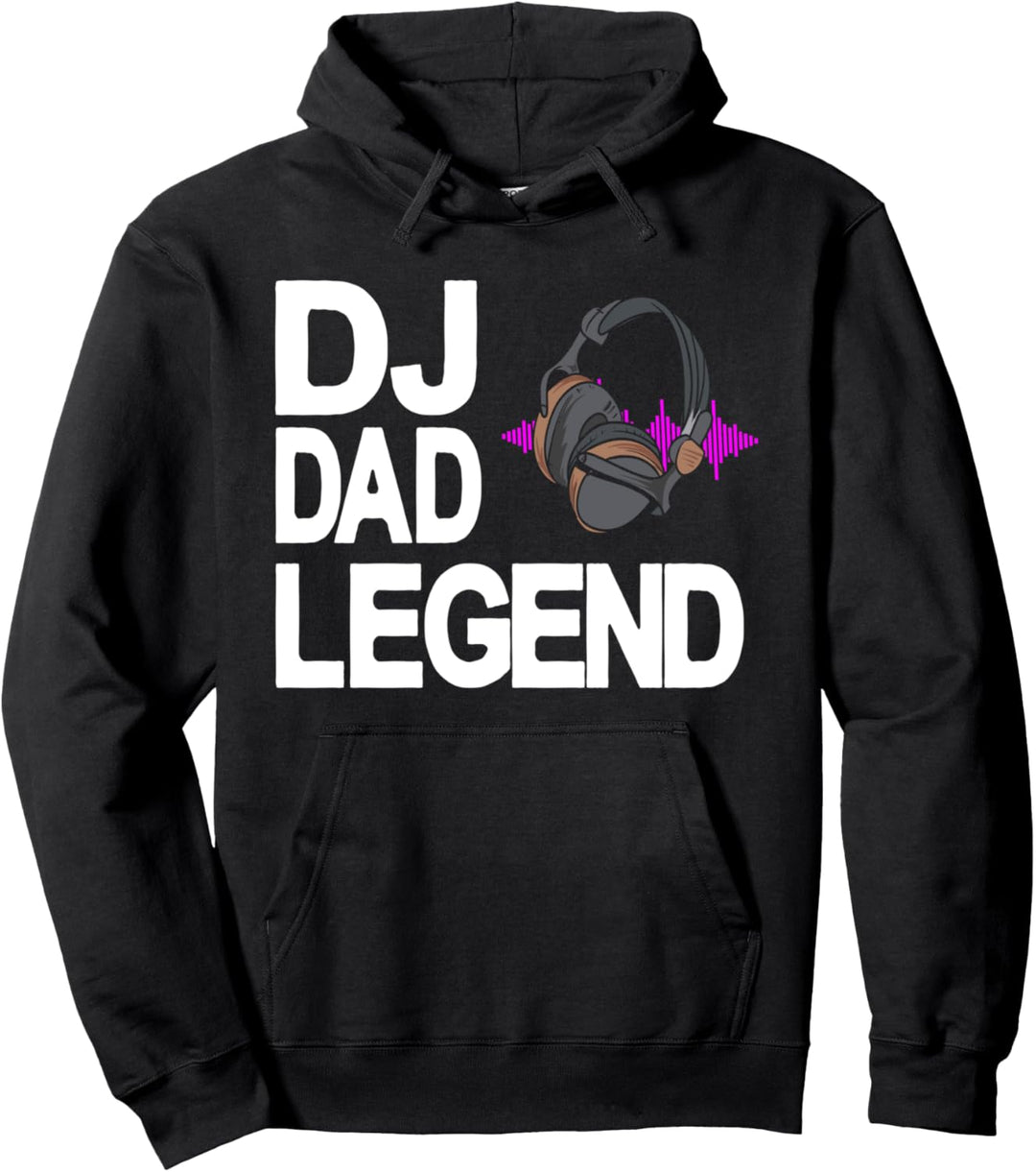 DJ Dad Legend Lustiger Diskjockey Pullover Hoodie