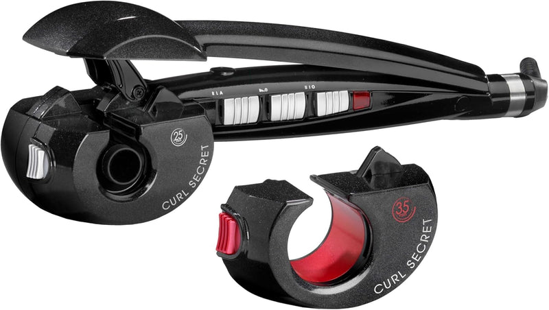 BaByliss Curl Secret Auto-Curler, automatischer Lockenstab mit 2 Durchmessern und 3 Temperaturstufen