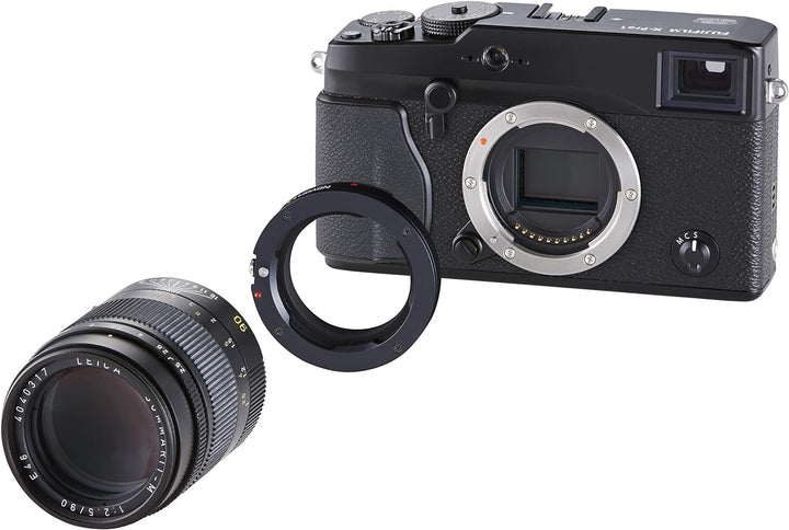 Novoflex Adapter Leica M Objektiv an Fuji X PRO Kamera Fux LEM schwarz Fuji-X, Halterung, Gehäuse, F