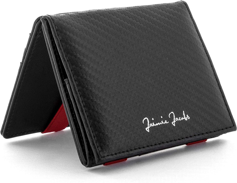 Jaimie Jacobs Flap Boy Das Original Magic Wallet mit Münzfach RFID-Schutz Magischer Geldbeutel Portm