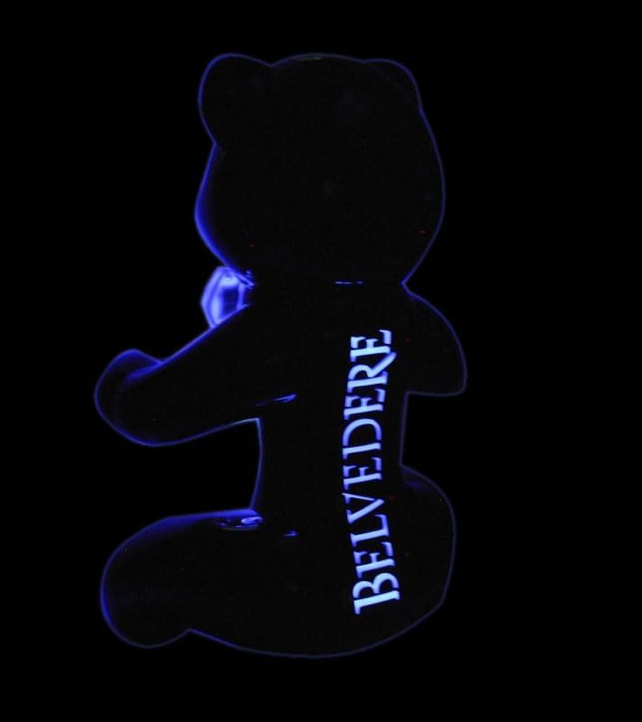 Mixcompany.de Bar & Glas Belvedere Vodka Digi Bear Bottle Server - Teddybär Flaschenhalter mit Beleu