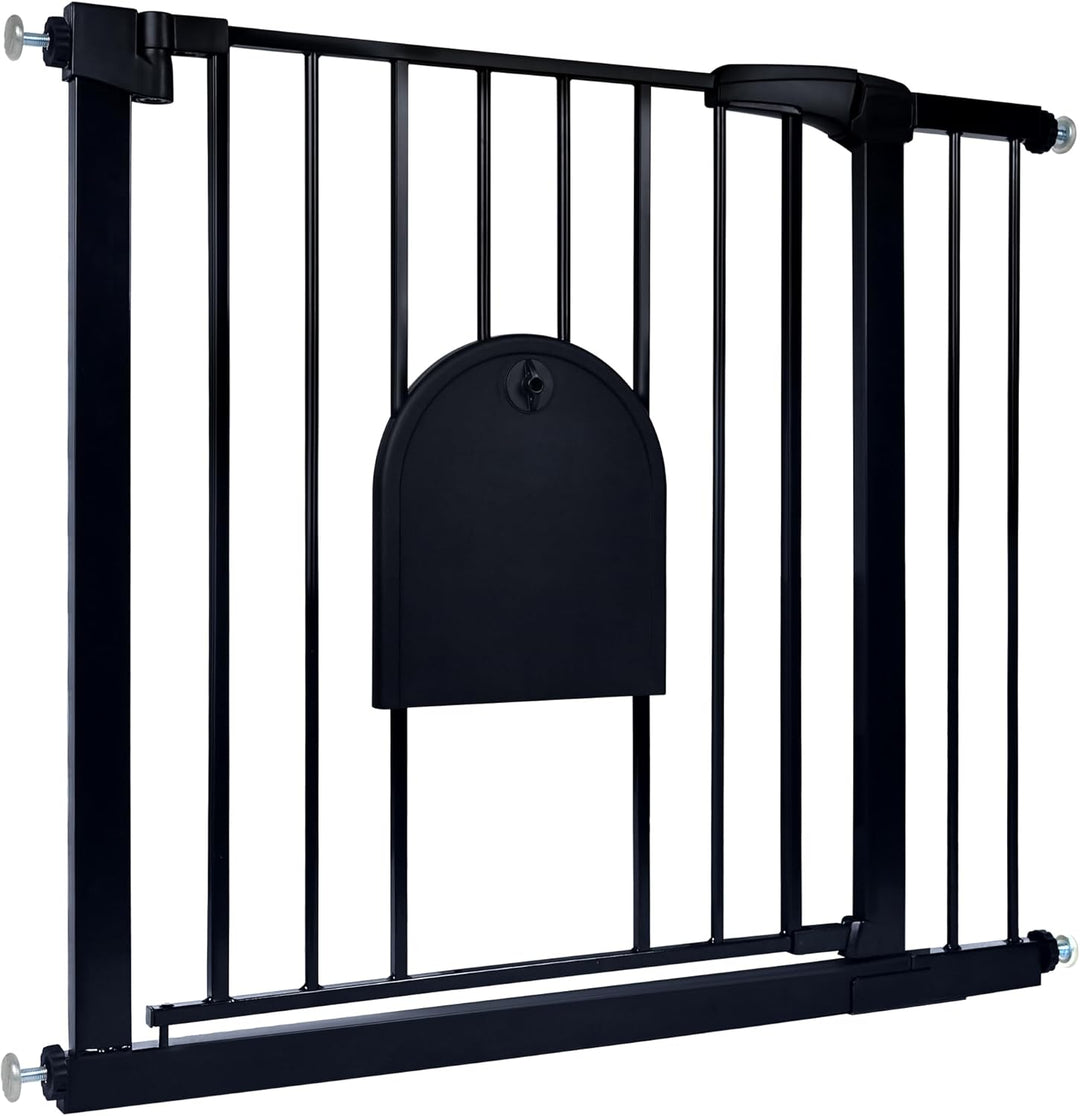 HENGMEI Treppenschutzgitter Türschutzgitter Treppengitter ohne Bohren Türgitter Baby Schutzgitter 85