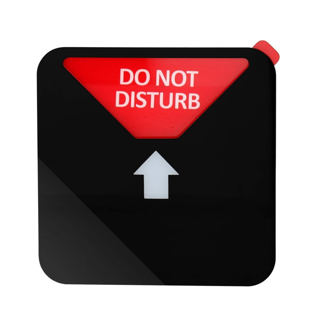 Kichwit Hinweisschild "Do Not Disturb", "Out of Office" Schild mit Aufschrift "Please Knock", in ein